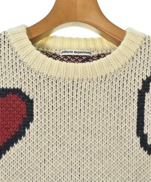 uniform experiment（ユニフォームエクスペリメント）ニット・セーター 白 サイズ:F メンズ/2200652673043