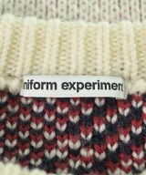 uniform experiment（ユニフォームエクスペリメント）ニット・セーター 白 サイズ:F メンズ/2200652673043