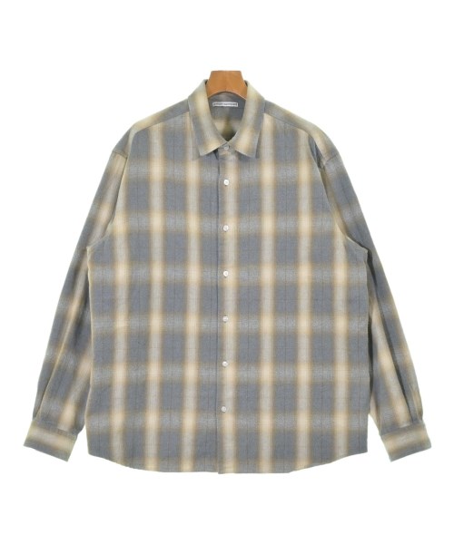 uniform experiment(ユニフォームエクスペリメント)カジュアルシャツ グレー サイズ:5(XXL位)/2200653655024