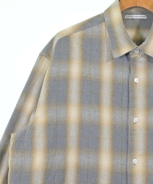 uniform experiment（ユニフォームエクスペリメント）カジュアルシャツ グレー サイズ:5(XXL位) メンズ/2200653655024