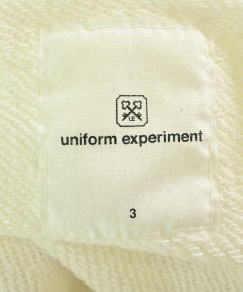 uniform experiment（ユニフォームエクスペリメント）パーカー 白 サイズ:3(L位) メンズ/2200701766153