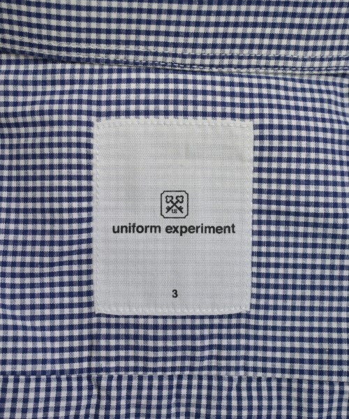 uniform experiment（ユニフォームエクスペリメント）カジュアルシャツ 紺 サイズ:3(L位) メンズ/2200702447747