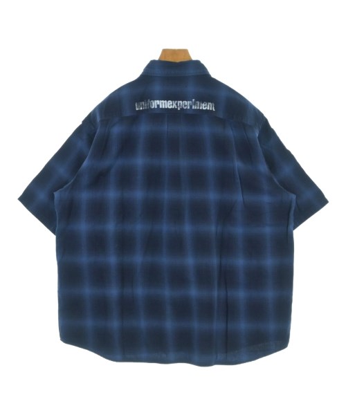 uniform experiment（ユニフォームエクスペリメント）カジュアルシャツ 青 サイズ:1(S位) メンズ/2200704582095