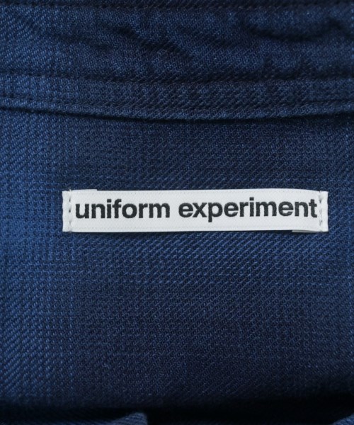 uniform experiment（ユニフォームエクスペリメント）カジュアルシャツ 青 サイズ:1(S位) メンズ/2200704582095