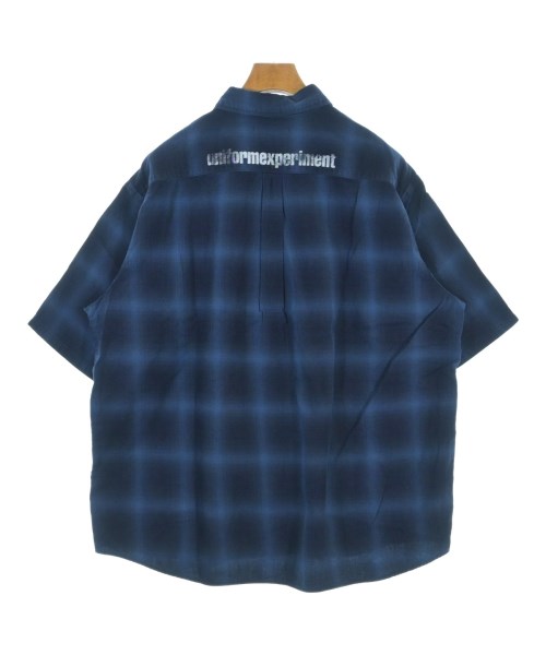 uniform experiment（ユニフォームエクスペリメント）カジュアルシャツ 青 サイズ:2(M位) メンズ/2200704582101