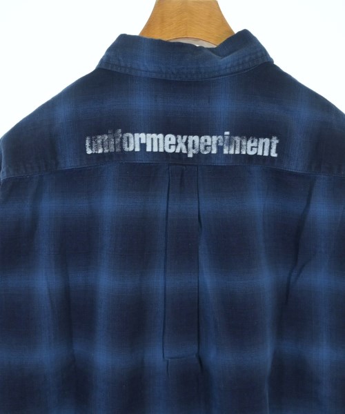 uniform experiment（ユニフォームエクスペリメント）カジュアルシャツ 青 サイズ:2(M位) メンズ/2200704582101