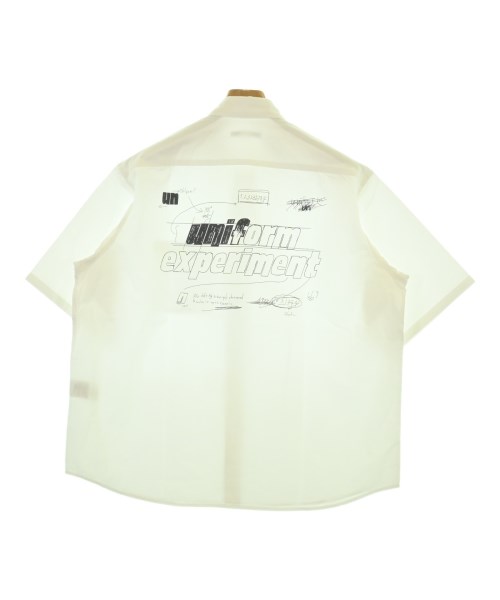 uniform experiment（ユニフォームエクスペリメント）カジュアルシャツ 白 サイズ:1(S位) メンズ/2200705151030