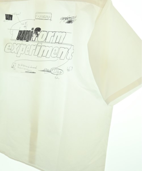 uniform experiment（ユニフォームエクスペリメント）カジュアルシャツ 白 サイズ:1(S位) メンズ/2200705151030