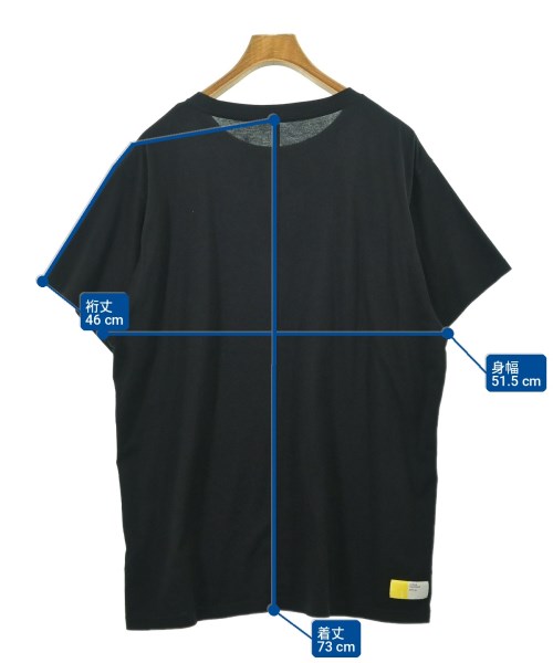 uniform experiment（ユニフォームエクスペリメント）Tシャツ・カットソー 黒 サイズ:1(S位) メンズ/2200705310017