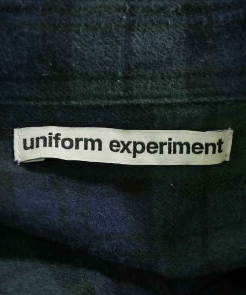 uniform experiment（ユニフォームエクスペリメント）カジュアルシャツ 紺 サイズ:3(L位) メンズ/2200705807036