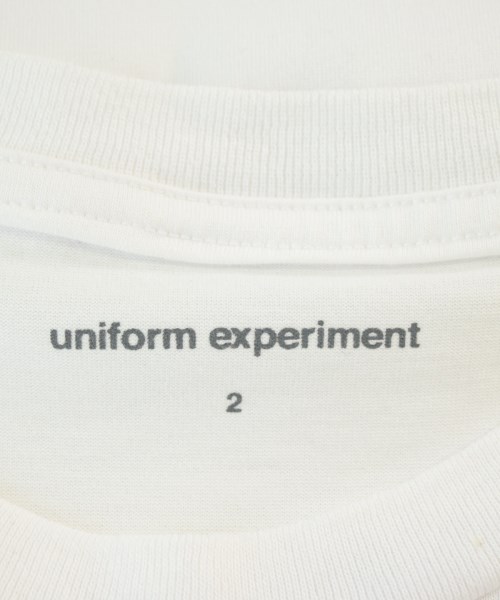 uniform experiment（ユニフォームエクスペリメント）Tシャツ・カットソー 白 サイズ:2(L位) メンズ/2200706841060