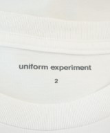 uniform experiment（ユニフォームエクスペリメント）Tシャツ・カットソー 白 サイズ:2(L位) メンズ/2200706841077