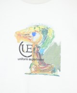 uniform experiment（ユニフォームエクスペリメント）Tシャツ・カットソー 白 サイズ:2(L位) メンズ/2200706841077