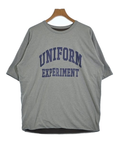 uniform experiment（ユニフォームエクスペリメント）Tシャツ・カットソー グレー サイズ:4(L位) メンズ/2200708044056