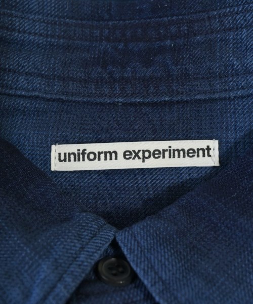 uniform experiment（ユニフォームエクスペリメント）カジュアルシャツ 紺 サイズ:3(L位) メンズ/2200708131244