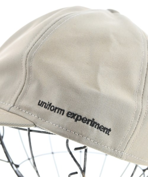 uniform experiment（ユニフォームエクスペリメント）キャップ ベージュ サイズ:F メンズ/2200708512029