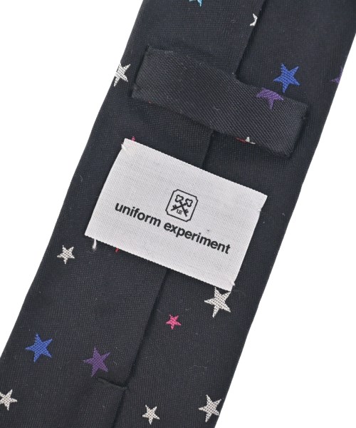 uniform experiment（ユニフォームエクスペリメント）ネクタイ 黒 サイズ:- メンズ/2200709418078