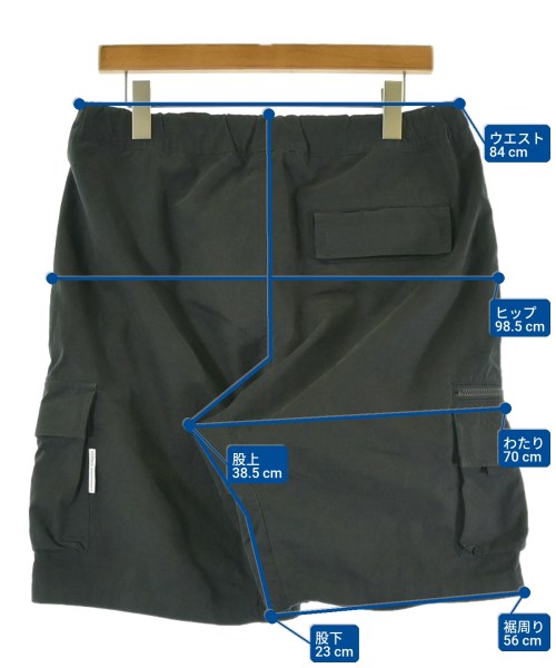 uniform experiment（ユニフォームエクスペリメント）ショートパンツ 黒 サイズ:3(L位) メンズ/2200709377177