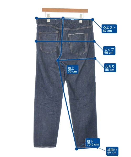 uniform experiment（ユニフォームエクスペリメント）デニムパンツ 紺 サイズ:2(M位) メンズ/2200663238057