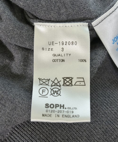 uniform experiment（ユニフォームエクスペリメント）ニット・セーター グレー サイズ:3(L位) メンズ/2200661271193