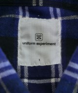 uniform experiment（ユニフォームエクスペリメント）カジュアルシャツ 青 サイズ:1(S位) メンズ/2200666401083