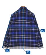 uniform experiment（ユニフォームエクスペリメント）カジュアルシャツ 青 サイズ:1(S位) メンズ/2200666401083