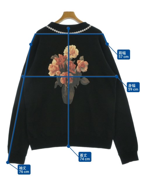 uniform experiment（ユニフォームエクスペリメント）スウェット 黒 サイズ:4(XL位) メンズ/2200666792020