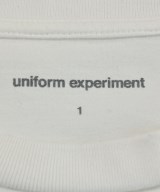 uniform experiment（ユニフォームエクスペリメント）Tシャツ・カットソー 白 サイズ:1(S位) メンズ/2200667355033