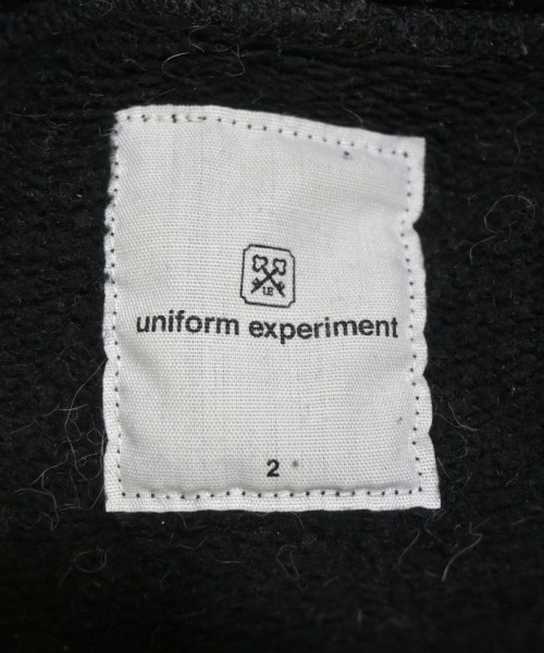 uniform experiment（ユニフォームエクスペリメント）パーカー 黒 サイズ:2(M位) メンズ/2200669285017