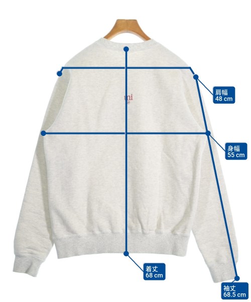 uniform experiment（ユニフォームエクスペリメント）スウェット グレー サイズ:1(S位) メンズ/2200670217052
