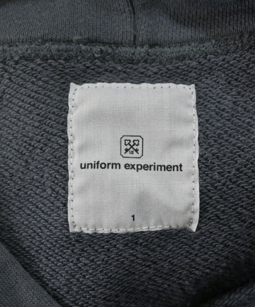 uniform experiment（ユニフォームエクスペリメント）パーカー グレー サイズ:1(S位) メンズ/2200670388059