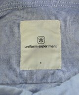 uniform experiment（ユニフォームエクスペリメント）カジュアルシャツ 青 サイズ:1(S位) メンズ/2200670388073