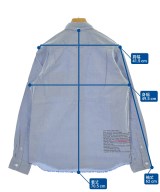 uniform experiment（ユニフォームエクスペリメント）カジュアルシャツ 青 サイズ:1(S位) メンズ/2200670388073