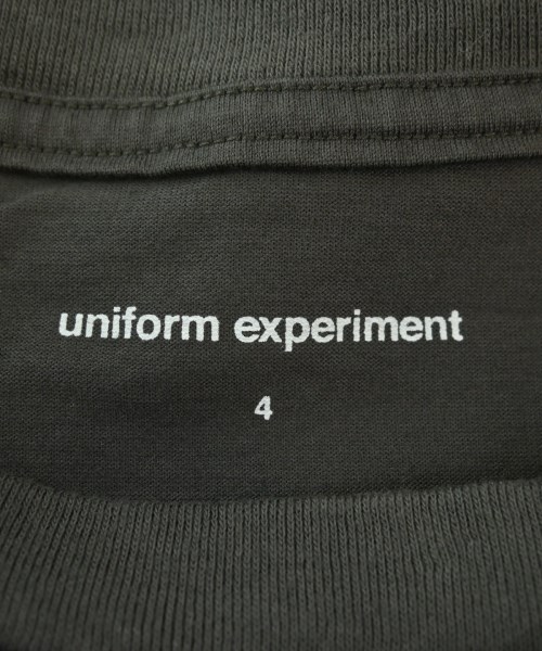uniform experiment（ユニフォームエクスペリメント）Tシャツ・カットソー グレー サイズ:4(XL位) メンズ/2200670079100