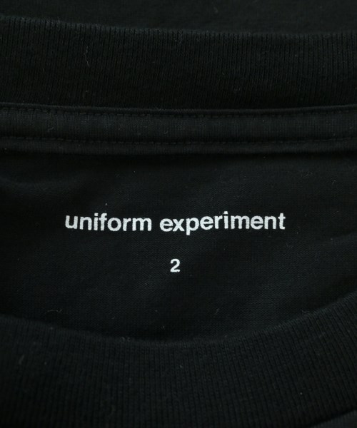 uniform experiment（ユニフォームエクスペリメント）Tシャツ・カットソー 黒 サイズ:2(M位) メンズ/2200670079117