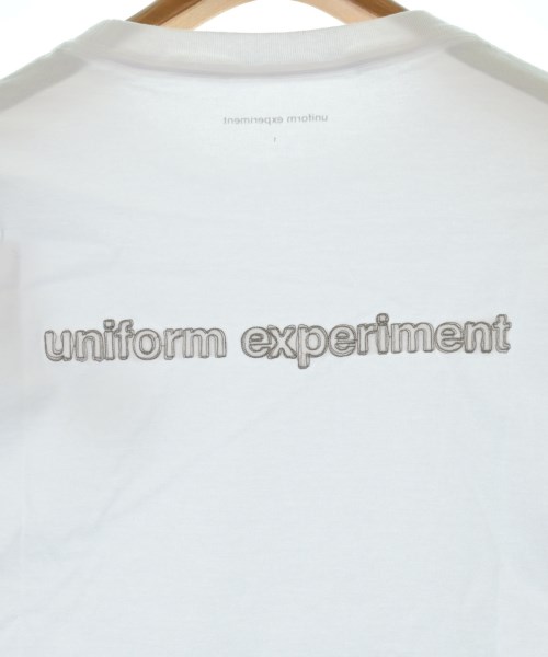 uniform experiment（ユニフォームエクスペリメント）Tシャツ・カットソー 白 サイズ:1(S位) メンズ/2200670079131