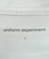 uniform experiment（ユニフォームエクスペリメント）Tシャツ・カットソー 白 サイズ:1(S位) メンズ/2200670079131
