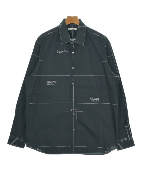 uniform experiment(ユニフォームエクスペリメント)カジュアルシャツ 黒 サイズ:4(XL位)/2200670079155