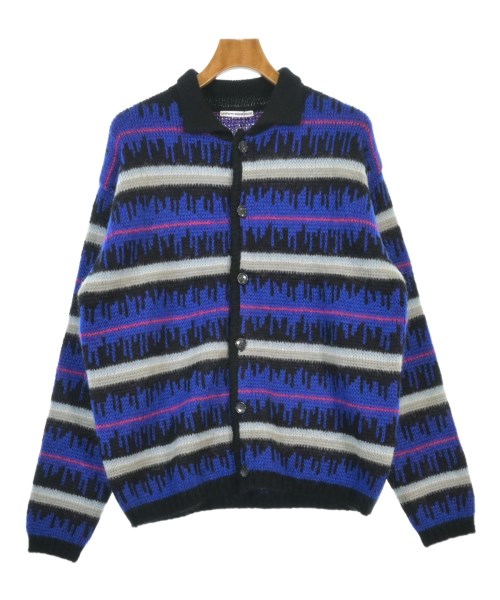 uniform experiment(ユニフォームエクスペリメント)カーディガン 青 サイズ:1(S位)/2200670079506