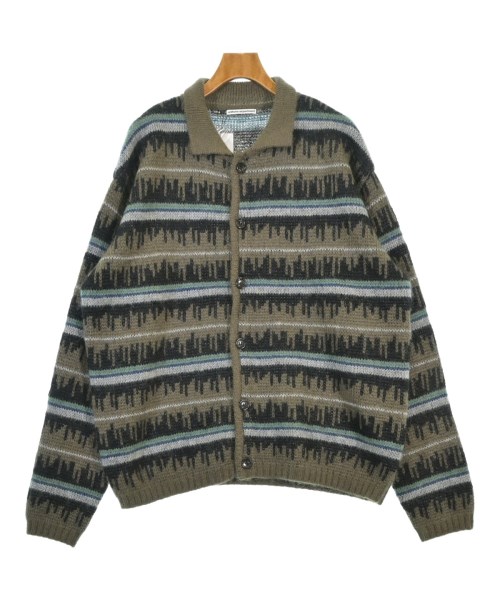 uniform experiment(ユニフォームエクスペリメント)カーディガン カーキ サイズ:3(L位)/2200670079537