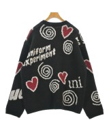 uniform experiment（ユニフォームエクスペリメント）ニット・セーター 黒 サイズ:F メンズ/2200670079575