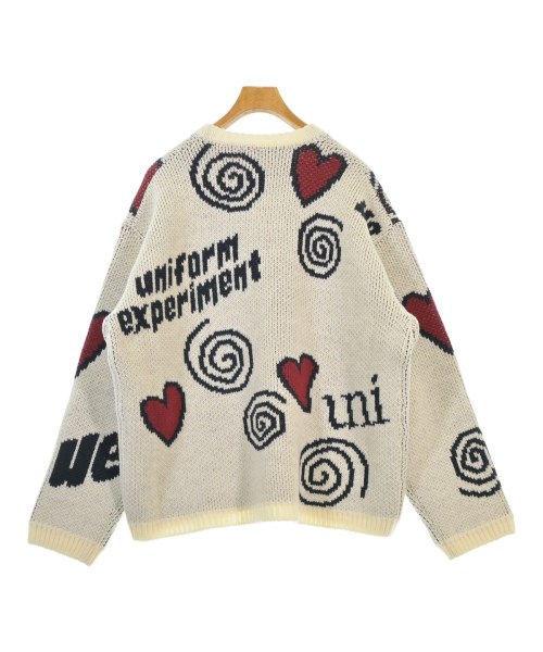 uniform experiment（ユニフォームエクスペリメント）ニット・セーター 白 サイズ:F メンズ/2200670079582