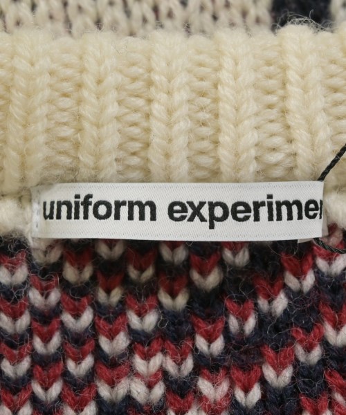 uniform experiment（ユニフォームエクスペリメント）ニット・セーター 白 サイズ:F メンズ/2200670079582