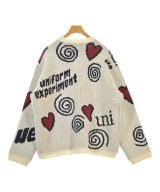 uniform experiment（ユニフォームエクスペリメント）ニット・セーター 白 サイズ:F メンズ/2200670079582