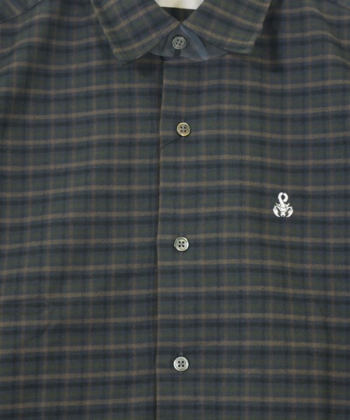 uniform experiment（ユニフォームエクスペリメント）カジュアルシャツ 緑 サイズ:2(M位) メンズ/2200670079643