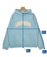 uniform experiment（ユニフォームエクスペリメント）パーカー 青 サイズ:2(M位) メンズ/2200670079957