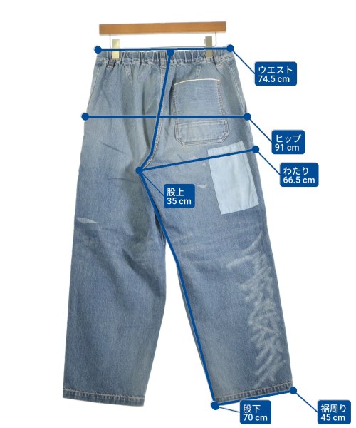 uniform experiment（ユニフォームエクスペリメント）デニムパンツ 青 サイズ:2(M位) メンズ/2200670177721