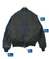 uniform experiment（ユニフォームエクスペリメント）ミリタリーブルゾン 黒 サイズ:3(L位) メンズ/2200672102011