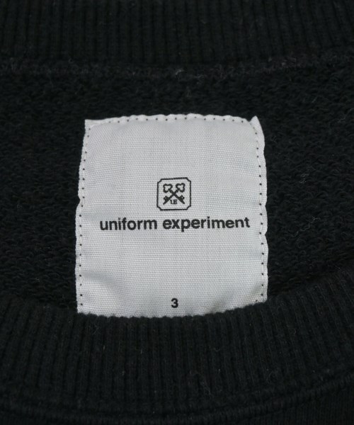 uniform experiment（ユニフォームエクスペリメント）スウェット 黒 サイズ:3(L位) メンズ/2200672102028