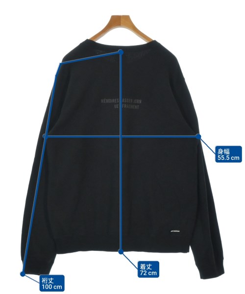 uniform experiment（ユニフォームエクスペリメント）スウェット 黒 サイズ:3(L位) メンズ/2200672102028